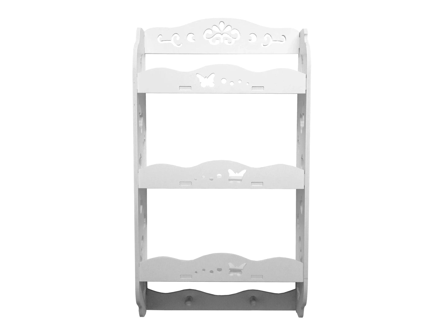 Etajera cu 3 rafturi pentru baie, D126 PVC, 37*65*14 cm
