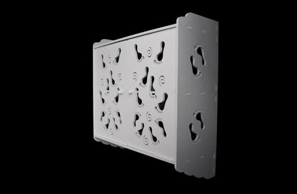 Dulapior cu 2 rafturi si cuier, Naimeed D130 PVC, culoare Alb, 59 x 58 x 22 cm