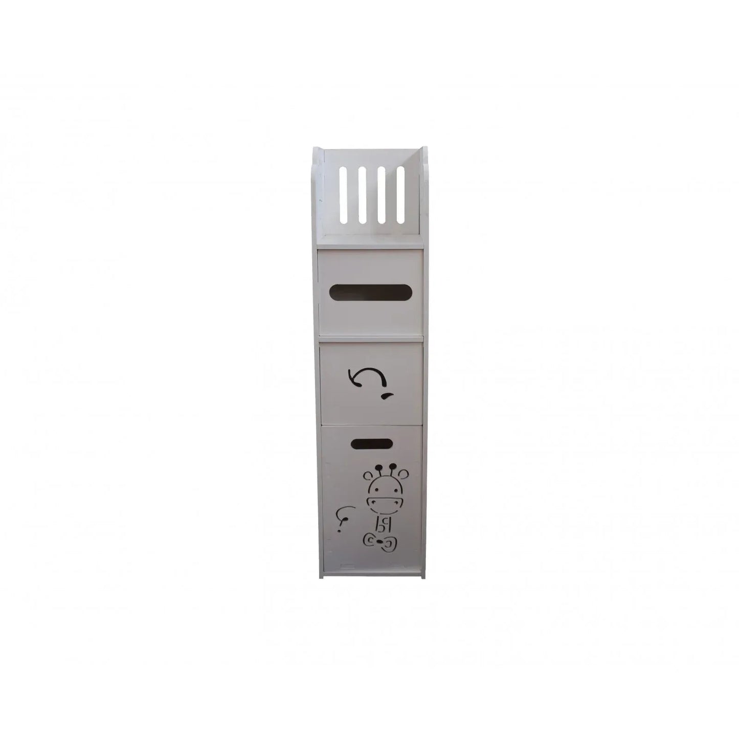 Dulapior cu sertar, Compartiment hartie si usa, D146 PVC, 19,5*79,5*21,5 cm