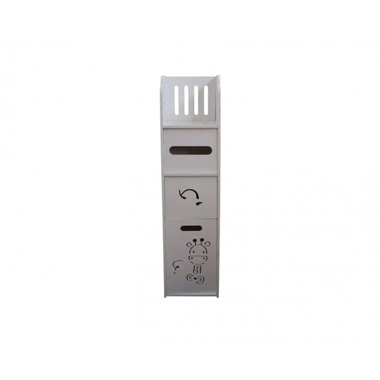 Dulapior cu sertar, Compartiment hartie si usa, D146 PVC, 19,5*79,5*21,5 cm