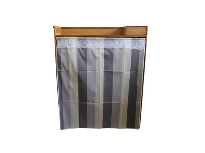 Pantofar din bambus, 7 rafturi, 102*126.5*28 cm, D193