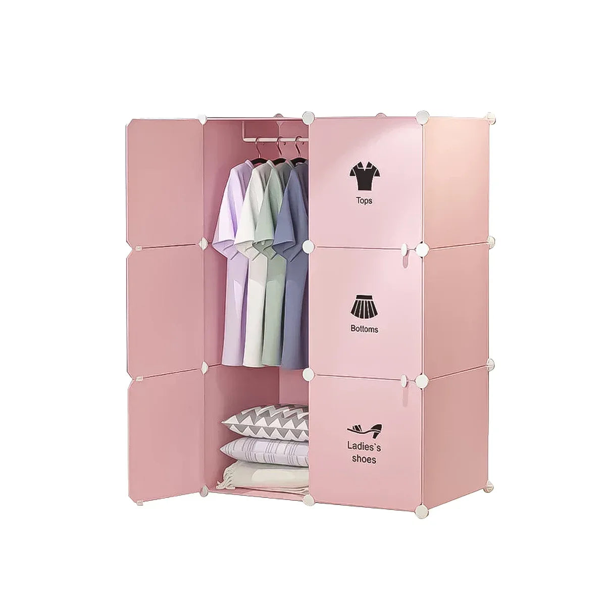Dulap tip Soldat, Clothes Style, Roz, D2655P