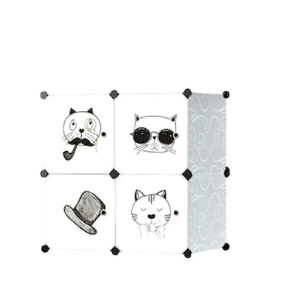 Dulap Modular, 4 Compartimente, D2700W