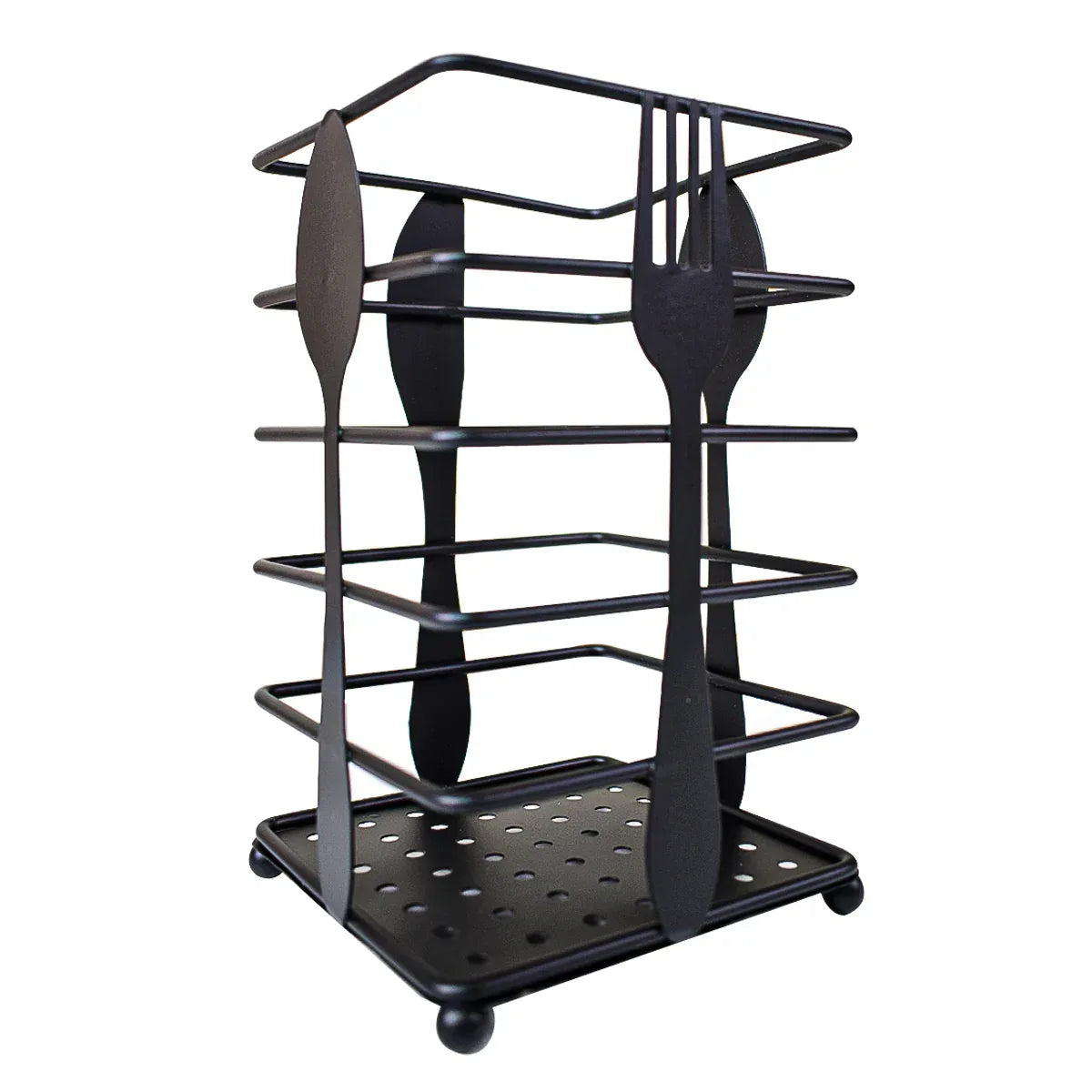 Suport tacamuri din metal, Naimeed D2722, Negru