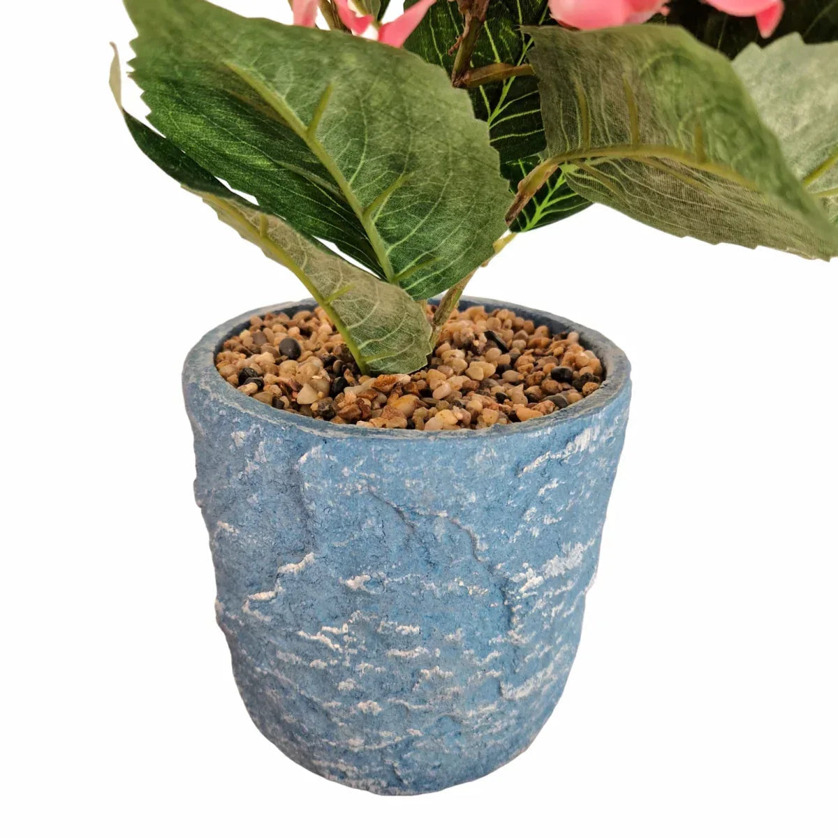 Floare artificiala in ghiveci, Hortensie, Naimeed D2854, 39x39x50cm, Roz