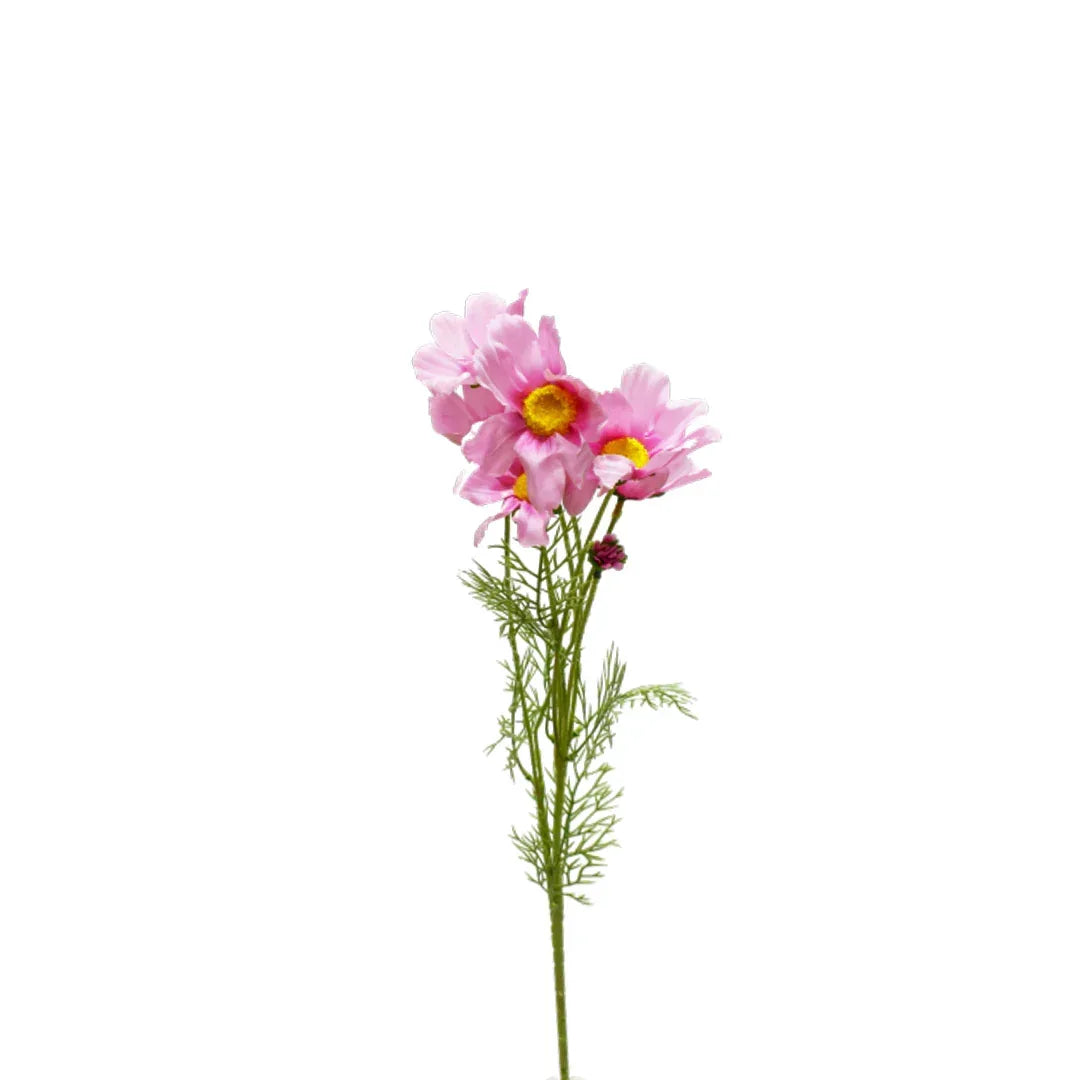 Planta artificiala cu 8 fire, Naimeed D3118, culoare Roz, 85 x 20 cm