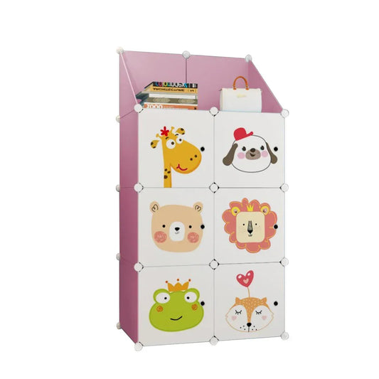 Dulap Modular, 6 Compartimente, D3236 Roz