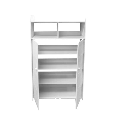 Dulap cu 7 rafturi, Naimeed D3461, culoare Alb, 99 x 60 x 32 cm