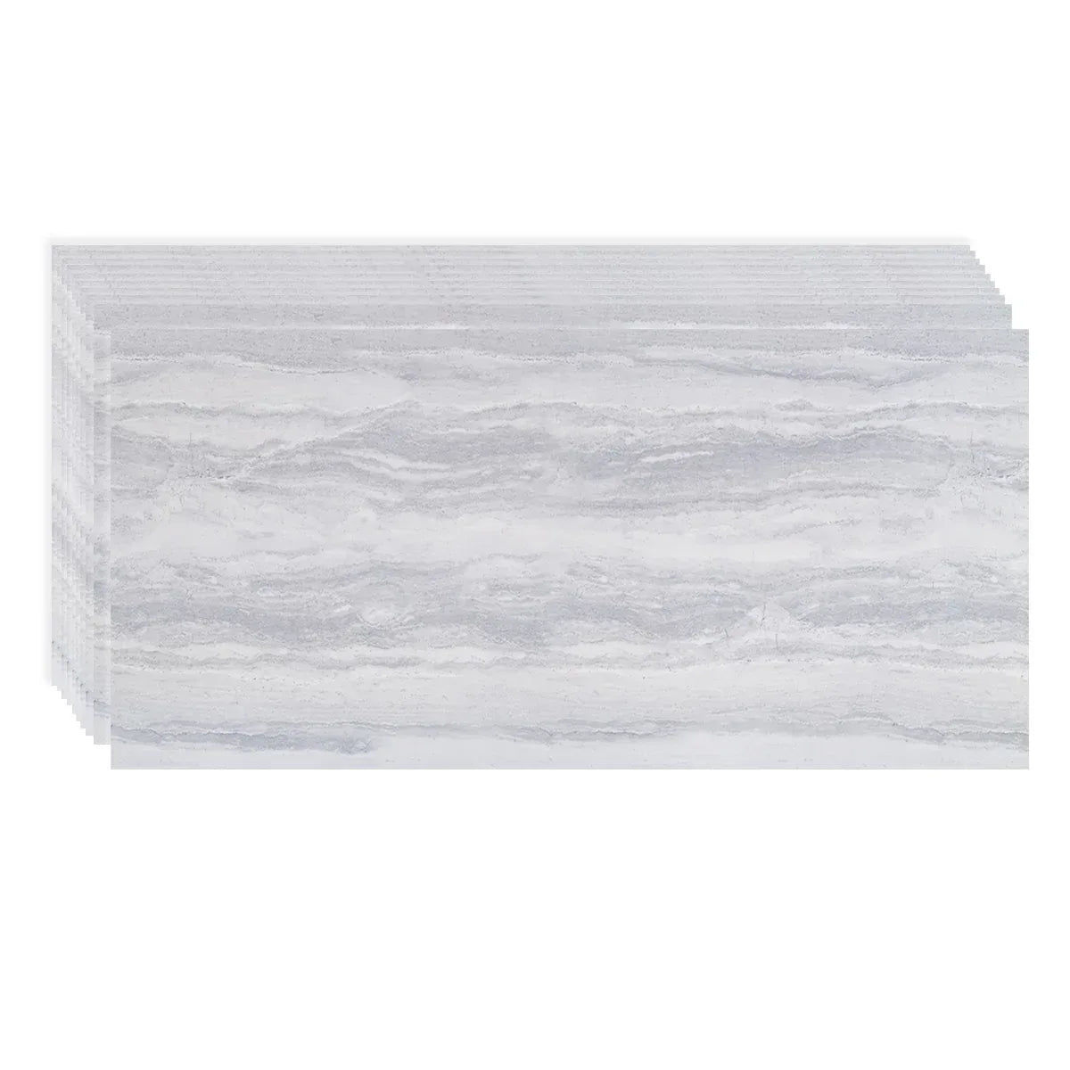 Set 10 panouri decorative, autoadezive, Naimeed D3495, 30x60cm, Marmura Gri
