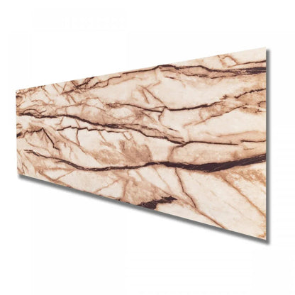Set 10 panouri decorative, Autoadeziv, suprafata acoperita 1.8 m2, Naimeed D3498, 30x60 cm, Marmura Crem