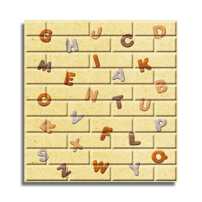 Set 10 x Tapet 3D autoadeziv, design modern, usor de curatat, 70x77 cm, Naimeed D3563