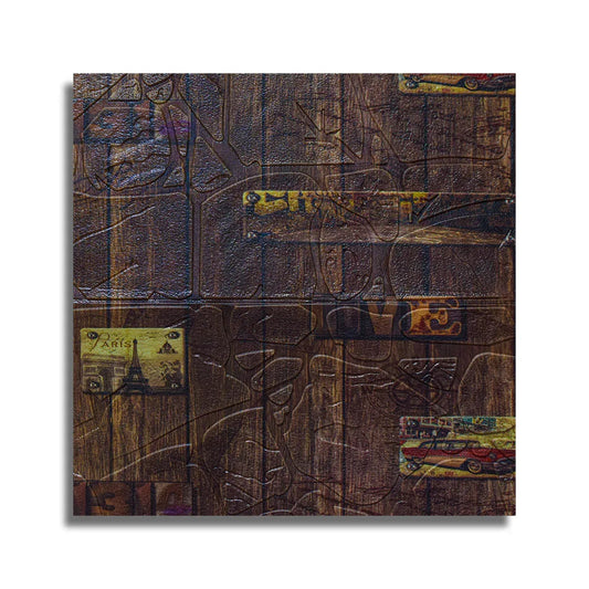 Tapet 3D autoadeziv, design modern,  usor de curatat, 70x70cm, Naimeed D3594