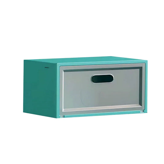 Set 3 cutii pentru depozitare pantofi, Naimeed D4154, polipropilena, Verde