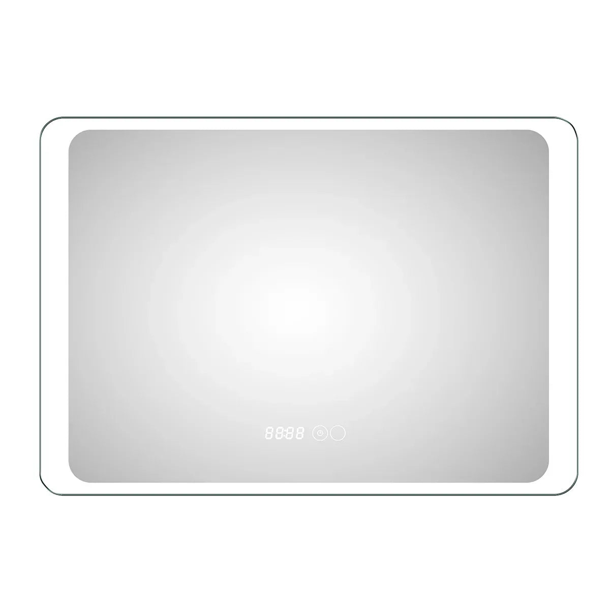 Oglinda baie, sistem iluminare LED, IP44, 120x70cm, D4222, Dezaburire, Touch, Ceas