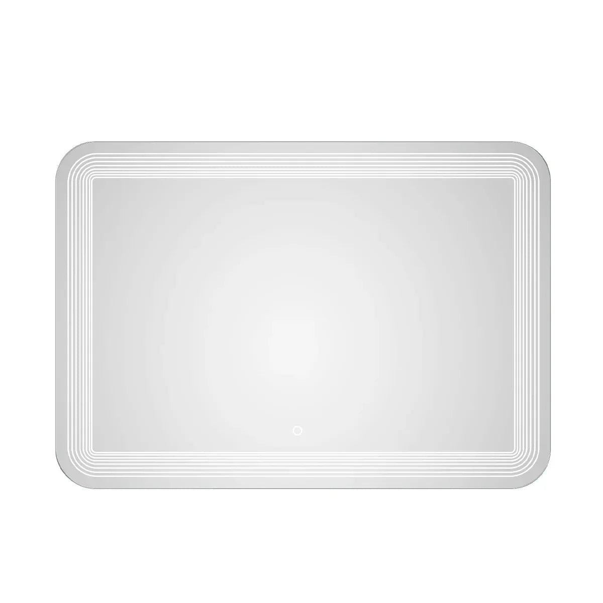 Oglinda baie, sistem iluminare LED, IP44, 100x70cm, D4224, Dezaburire, Touch