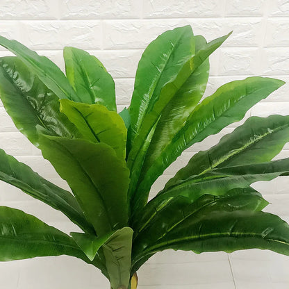 Planta artificiala fara ghiveci, D4285, 100cm, verde