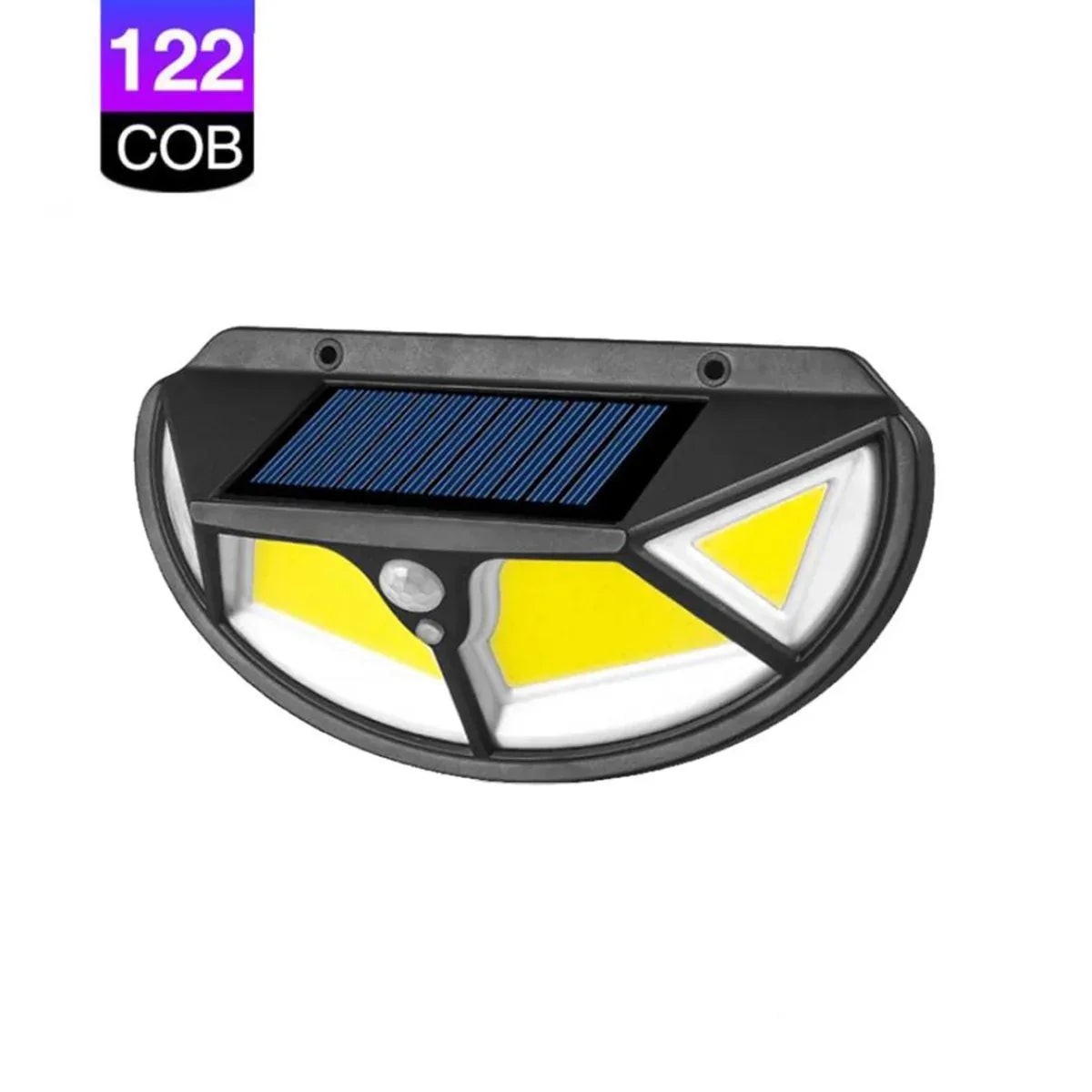 Lampa solara, cu senzor de miscare, lumina LED,  acumulator, Naimeed D4316, COB 122 LED-uri