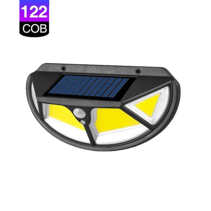 Lampa solara, cu senzor de miscare, lumina LED,  acumulator, Naimeed D4316, COB 122 LED-uri