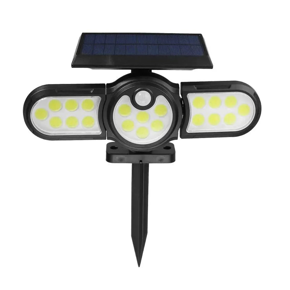 Lampa solara, cu senzor de miscare, lumina LED, acumulator, Naimeed D4319, COB 140 LED-uri
