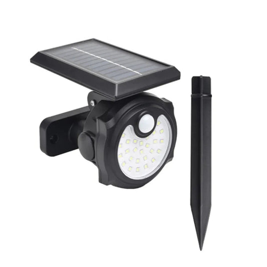 Lampa solara, cu senzor de miscare, lumina LED, acumulator, Naimeed D4320, 26 LED-uri
