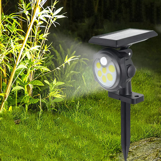 Lampa solara, cu senzor de miscare, lumina LED,  acumulator, Naimeed D4321, COB 42 LED-uri