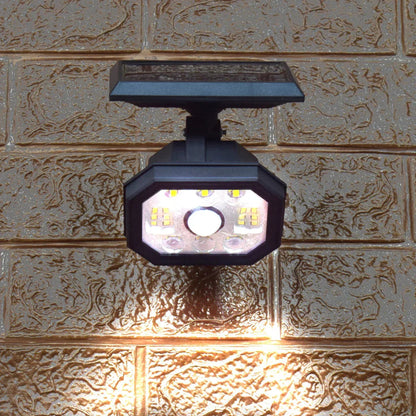 Lampa solara, cu senzor de miscare, lumina LED,  acumulator, Naimeed D4337, 40 LED-uri