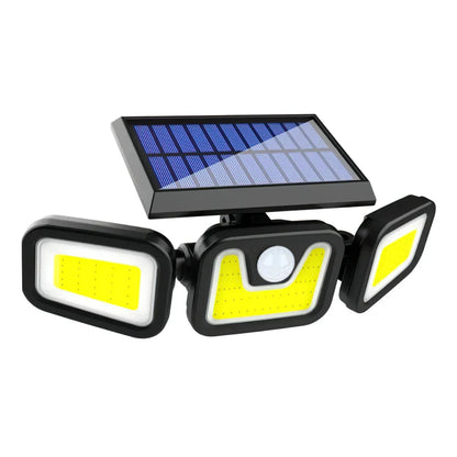 Lampa solara, cu senzor de miscare, lumina LED,  acumulator, Naimeed D4347, COB 100 LED-uri