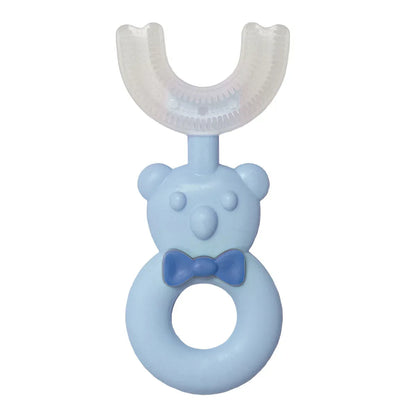 Set 2 Periute de Dinti, U-shape, pentru Copii 6-12 ani, Naimeed D4368, Albastru