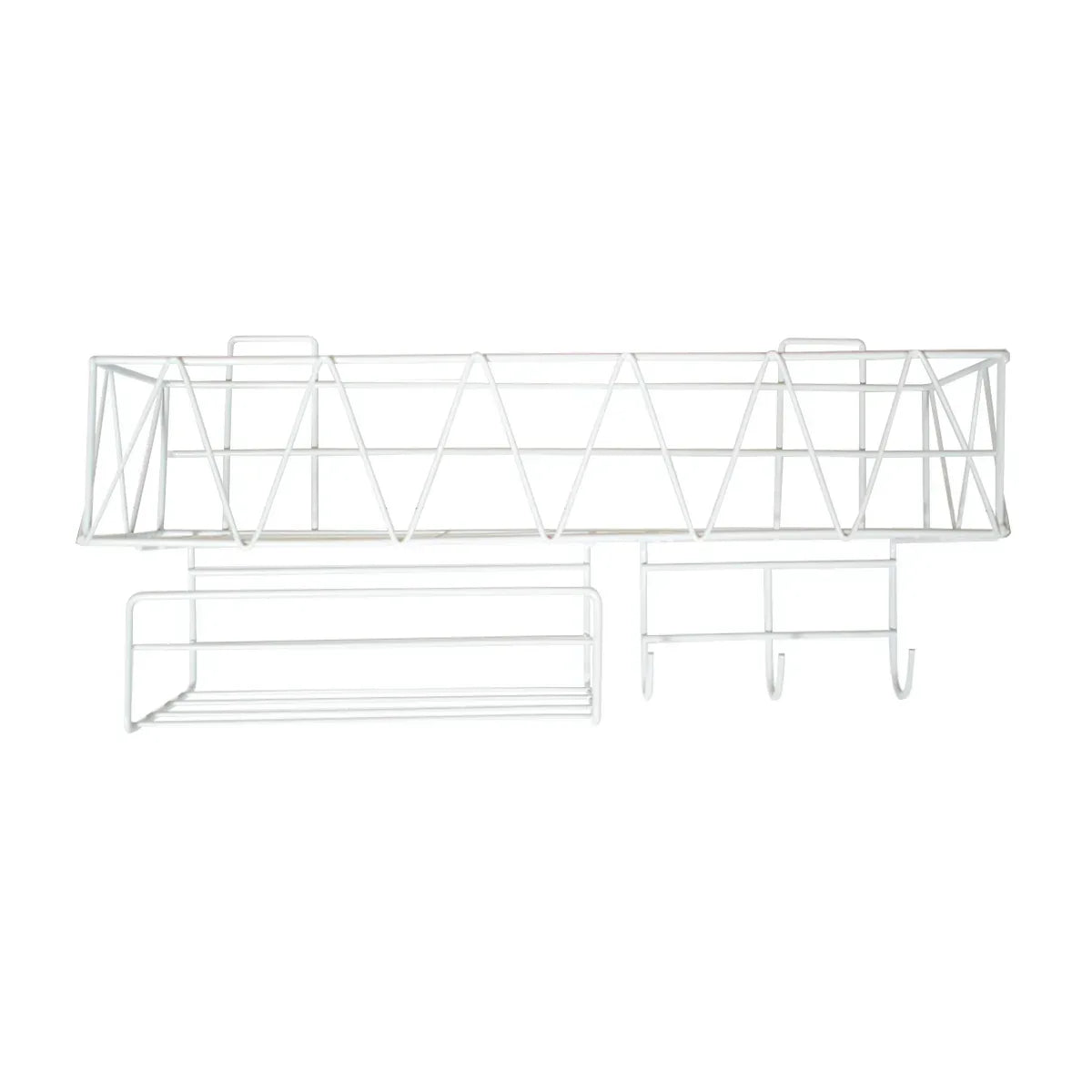 Raft metalic, multifunctional, Naimeed D4421, Alb