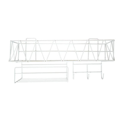 Raft metalic, multifunctional, Naimeed D4421, Alb