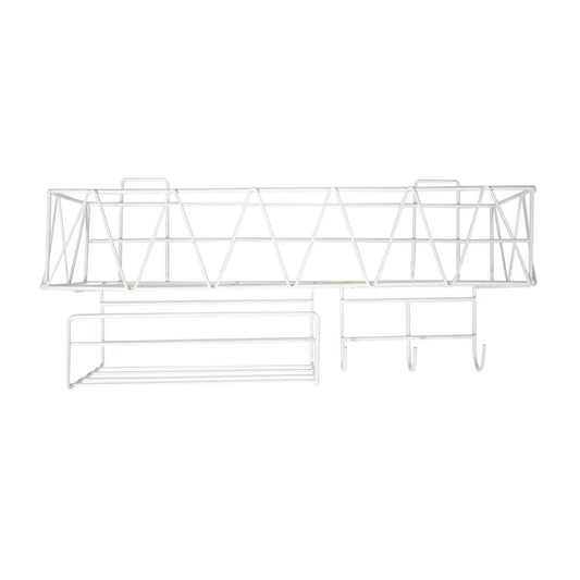 Raft metalic, multifunctional, Naimeed D4421, Alb