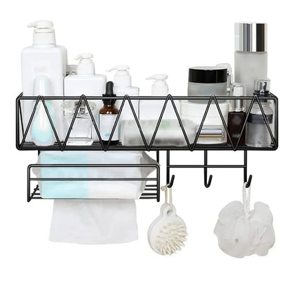 Raft metalic, multifunctional, Naimeed D4422, Negru