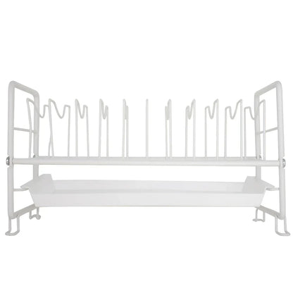 Raft metalic pentru vase, Naimeed D4448, Alb