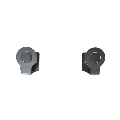 Set 2 suporturi metalice pentru tocatoare, Naimeed D4511, Negru