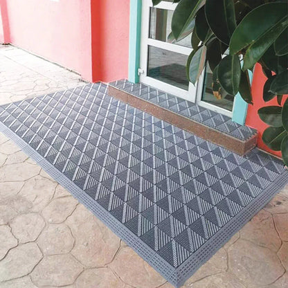 Placa pardoseala modulara din PP, Naimeed D4533, 15x15x2.5cm, Gri