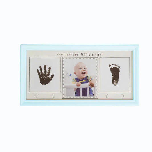 Rama foto cu amprenta, personalizabila, Naimeed D4571B, Albastru