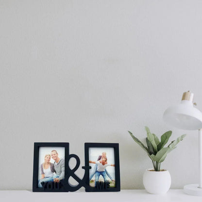 Rama foto You and me, 2 poze, Naimeed D4576N, Negru
