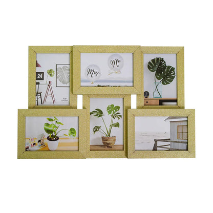 Rama foto, 6 poze, Naimeed D4592G, Auriu