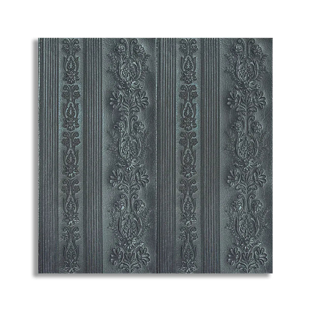 Tapet 3D Autoadeziv, design modern, rezistent la umezeala, usor de curatat, 70x70cm, Naimeed D4710,  Negru