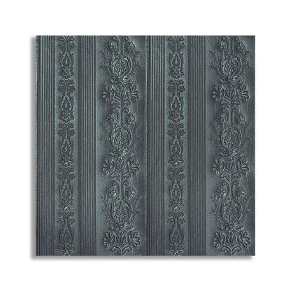 Tapet 3D Autoadeziv, design modern, rezistent la umezeala, usor de curatat, 70x70cm, Naimeed D4710,  Negru