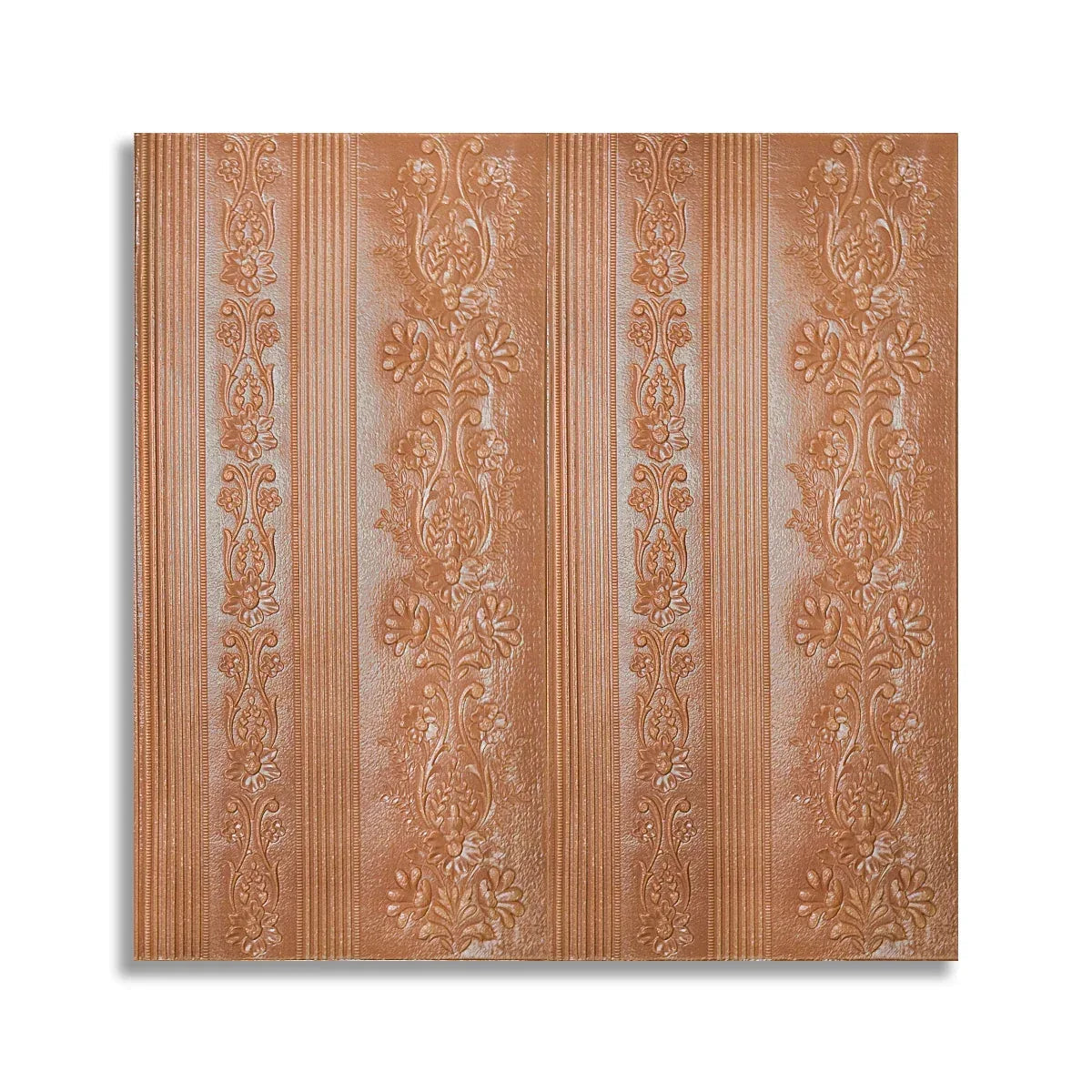 Tapet 3D Autoadeziv, design modern, rezistent la umezeala, usor de curatat, 70x70cm, Naimeed D4711, Maro