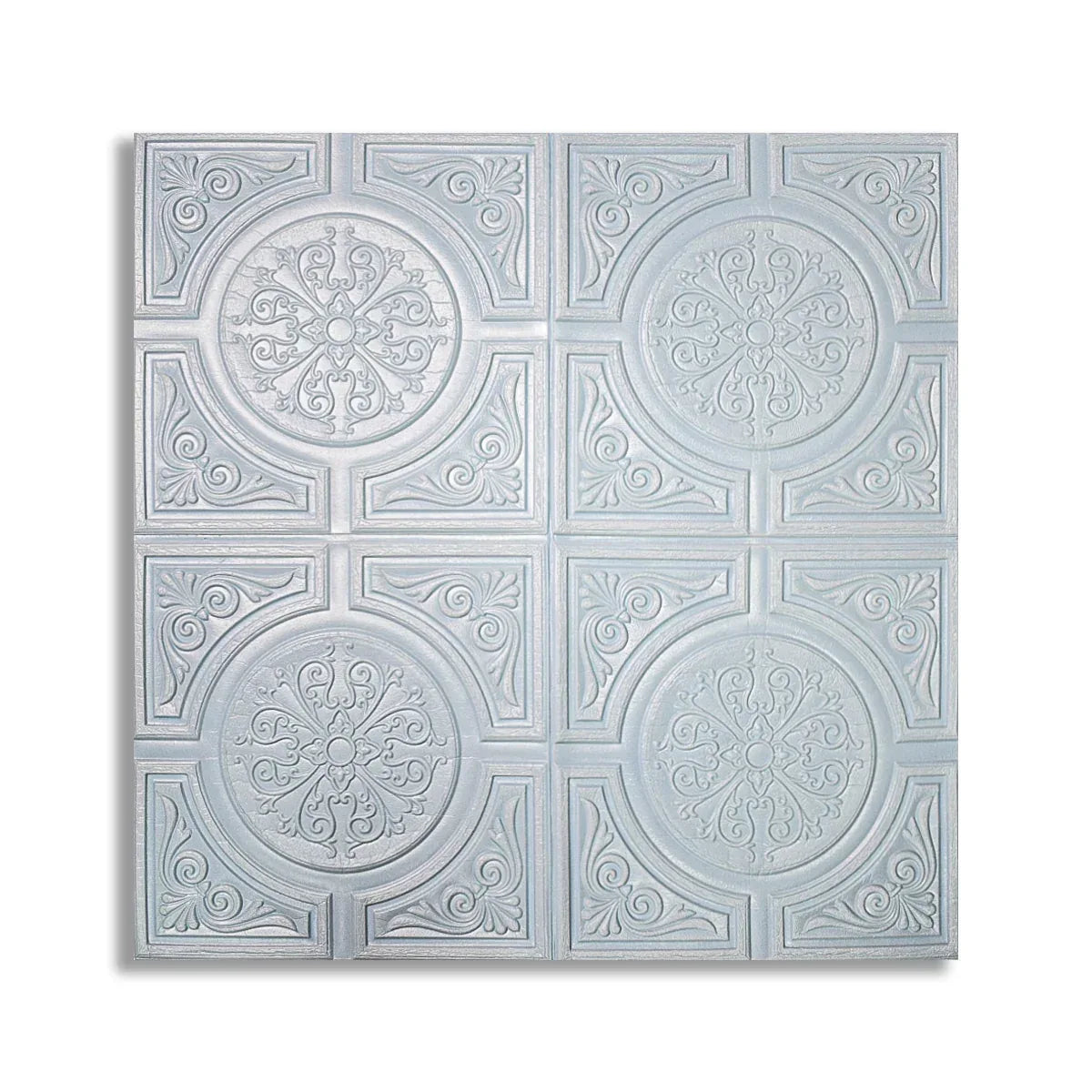 Set 10 x Tapet 3D Autoadeziv, design modern, rezistent la umezeala, usor de curatat, 70x70cm, Naimeed D4725, Albastru