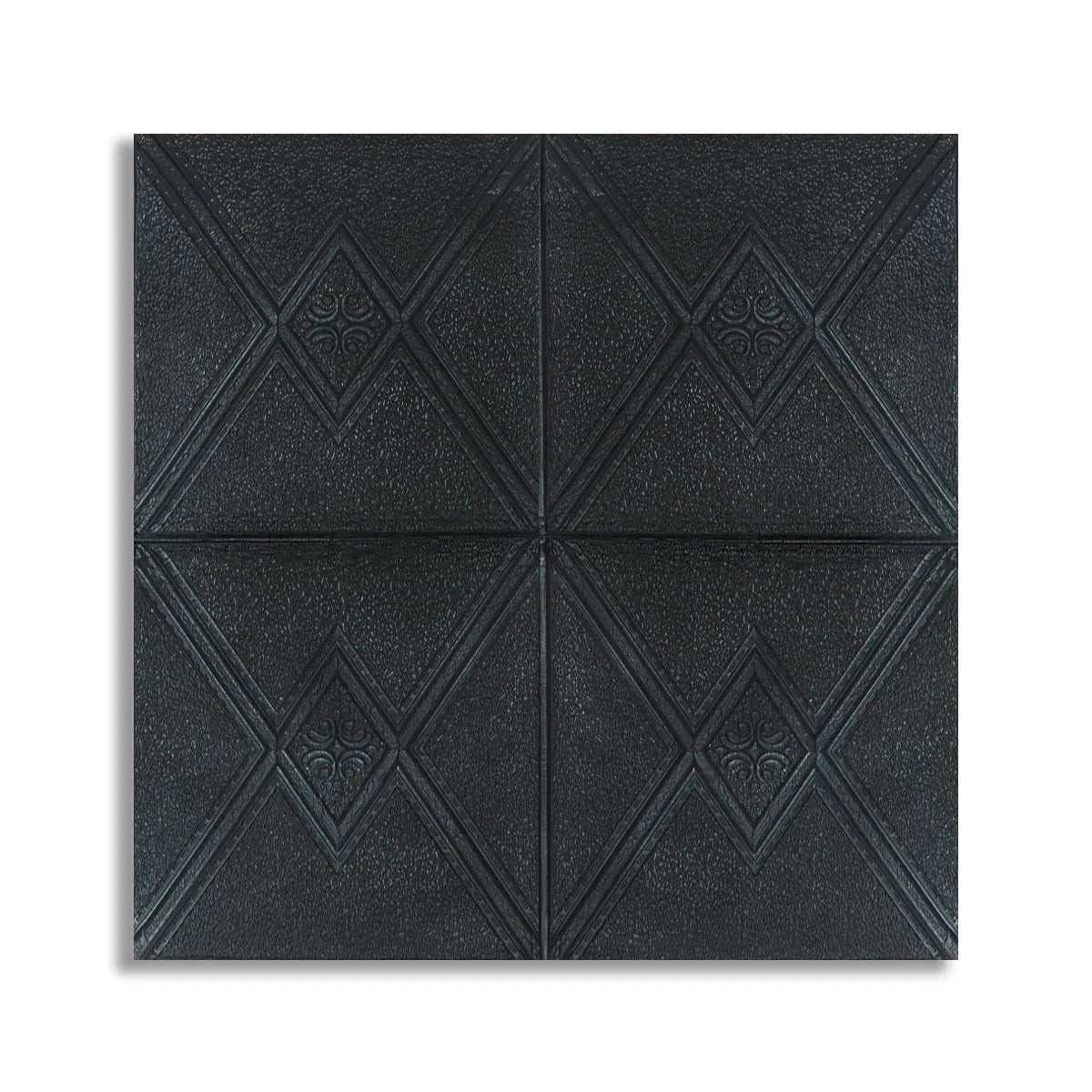 Tapet 3D Autoadeziv, design modern, rezistent la umezeala, usor de curatat, 70x70cm, Naimeed D4745, Negru