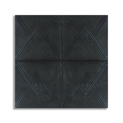 Tapet 3D Autoadeziv, design modern, rezistent la umezeala, usor de curatat, 70x70cm, Naimeed D4745, Negru