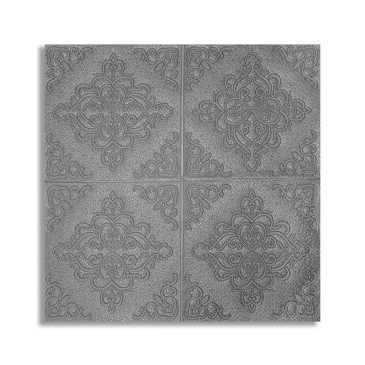 Tapet 3D Autoadeziv, design modern, rezistent la umezeala, usor de curatat, 70x70cm, Naimeed D4752, Argintiu