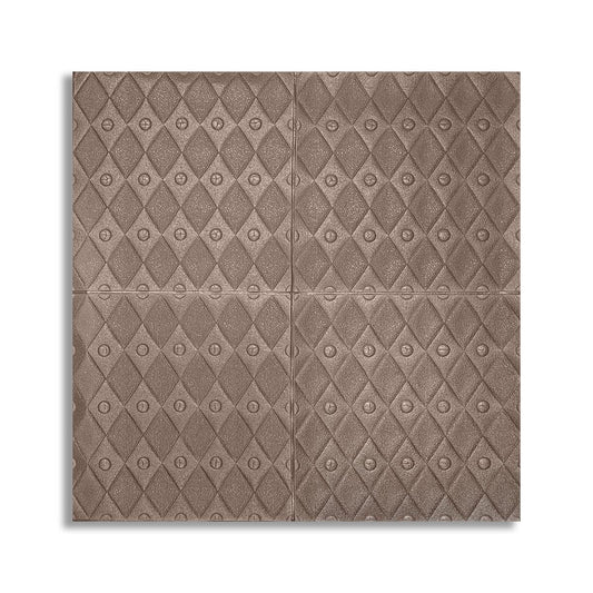 Tapet 3D Autoadeziv, design modern, rezistent la umezeala, usor de curatat, 70x70cm, Naimeed D4758, Bronz