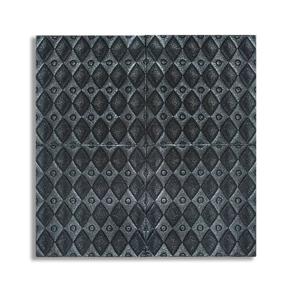 Set 10 x Tapet 3D Autoadeziv, design modern, rezistent la umezeala, usor de curatat, 70x70cm, Naimeed D4759, Negru