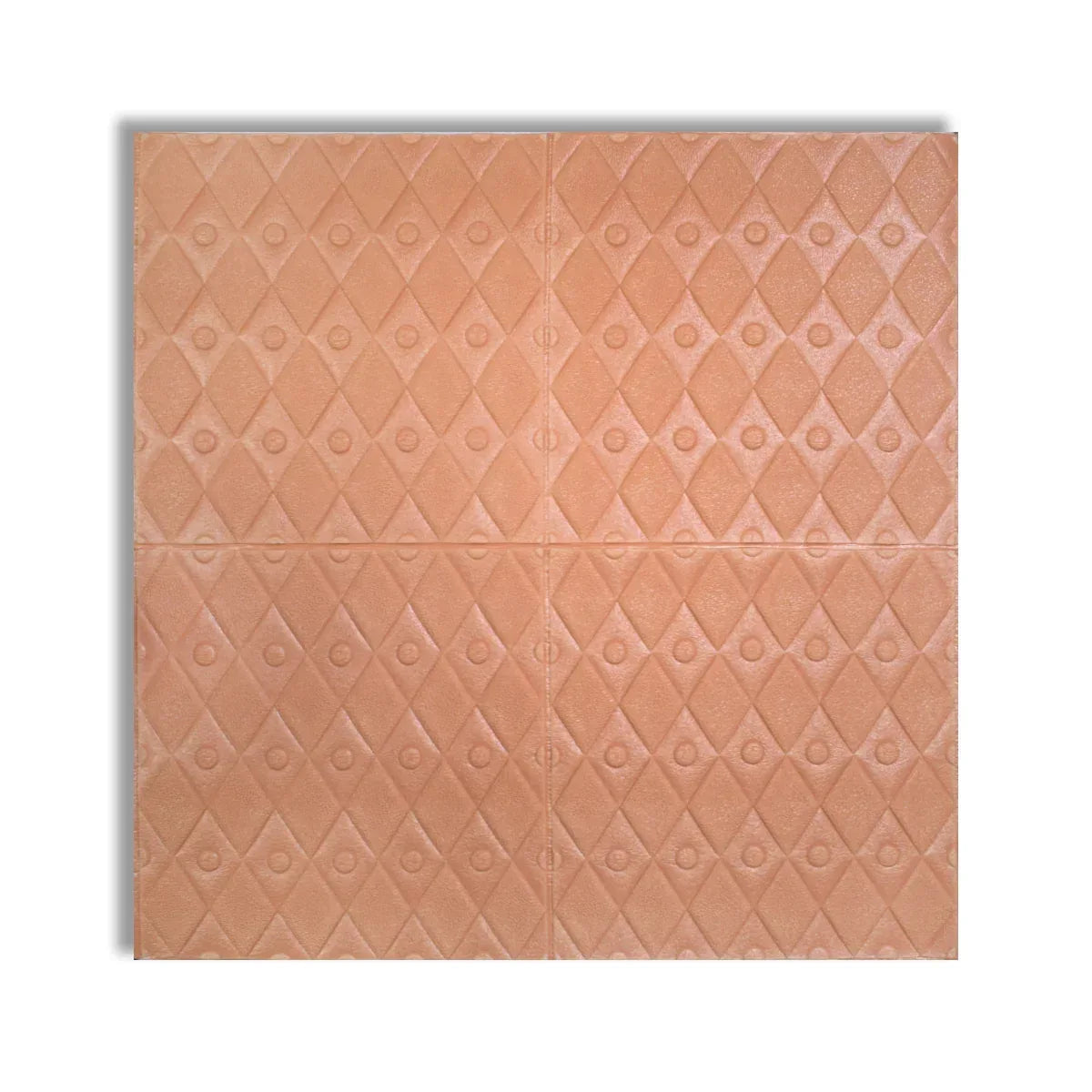 Set 10 x Tapet 3D Autoadeziv, design modern, rezistent la umezeala, usor de curatat, 70x70cm, Naimeed D4760, Maro