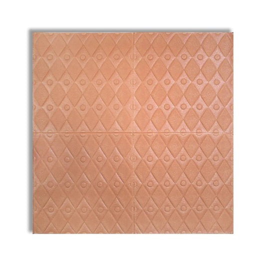 Set 10 x Tapet 3D Autoadeziv, design modern, rezistent la umezeala, usor de curatat, 70x70cm, Naimeed D4760, Maro