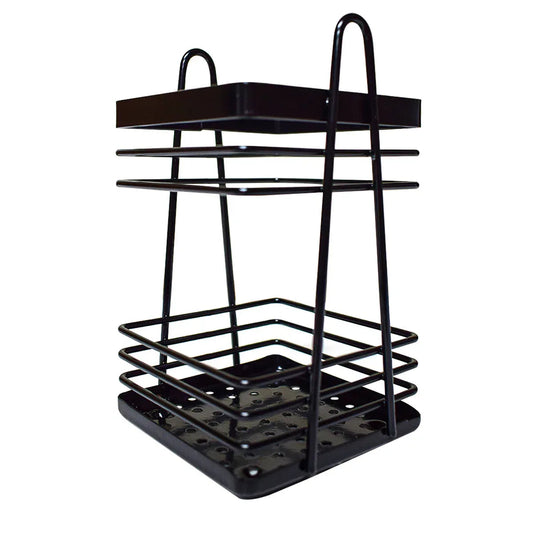 Suport tacamuri din metal, Naimeed D4777, Negru